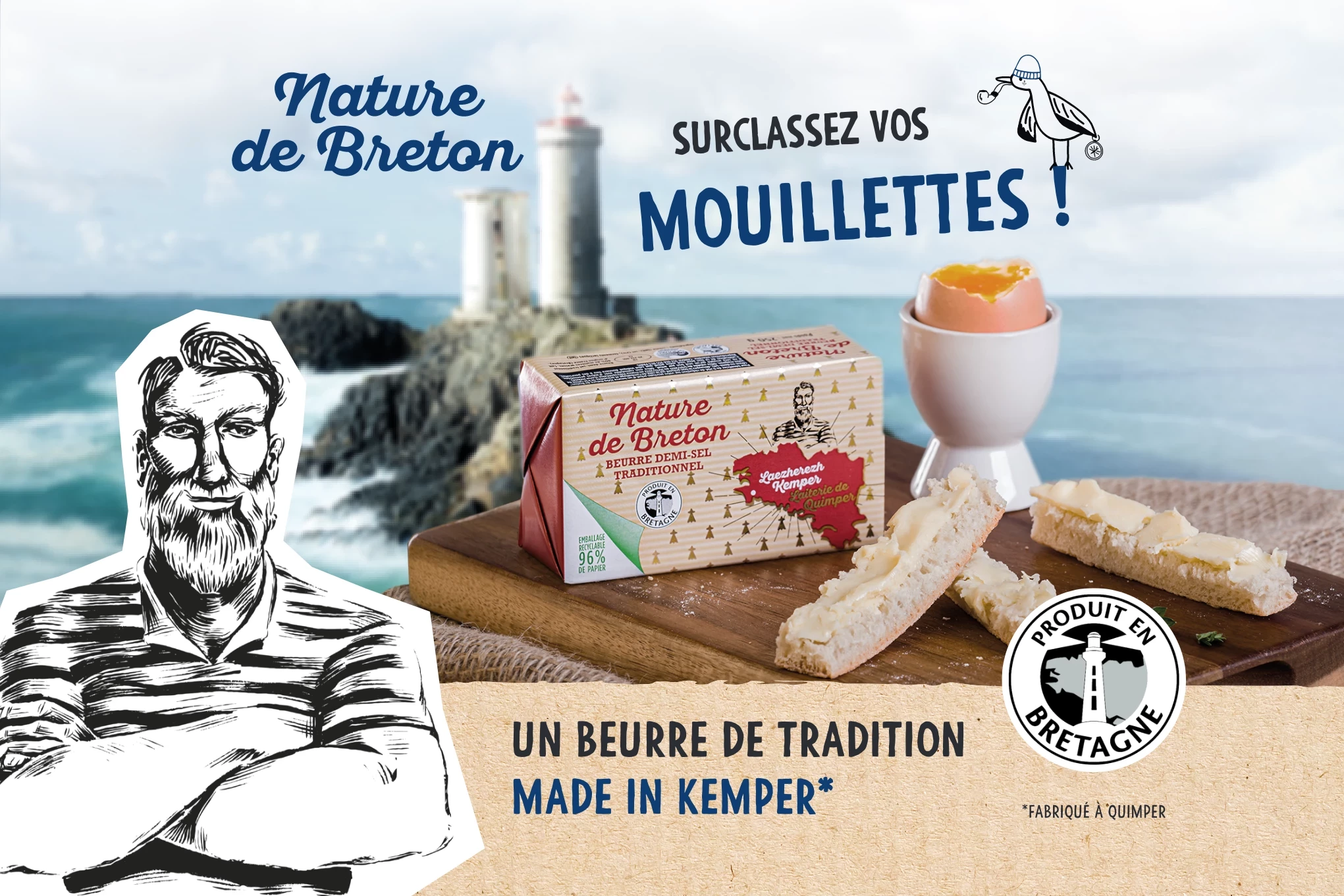 Nature de Breton, un beurre de tradition made in Kemper