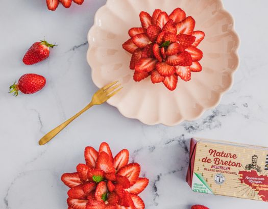 Tarte aux fraises de Plougastel : la paimpolaise