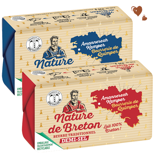 Beurres Nature de Breton 