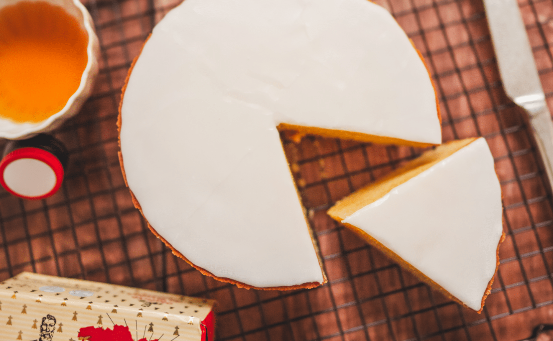 Recette du gâteau nantais au beurre demi-sel et son magnifique glaçage.