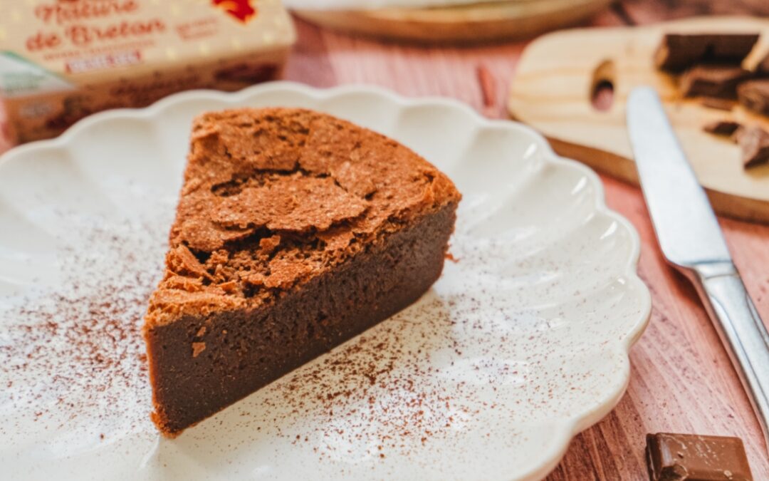 Fondant baulois et son caramel beurre salé