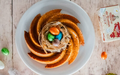 Gâteau de Pâques au caramel beurre salé