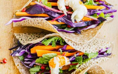 Tacos Breizh à la langoustine du Guilvinec